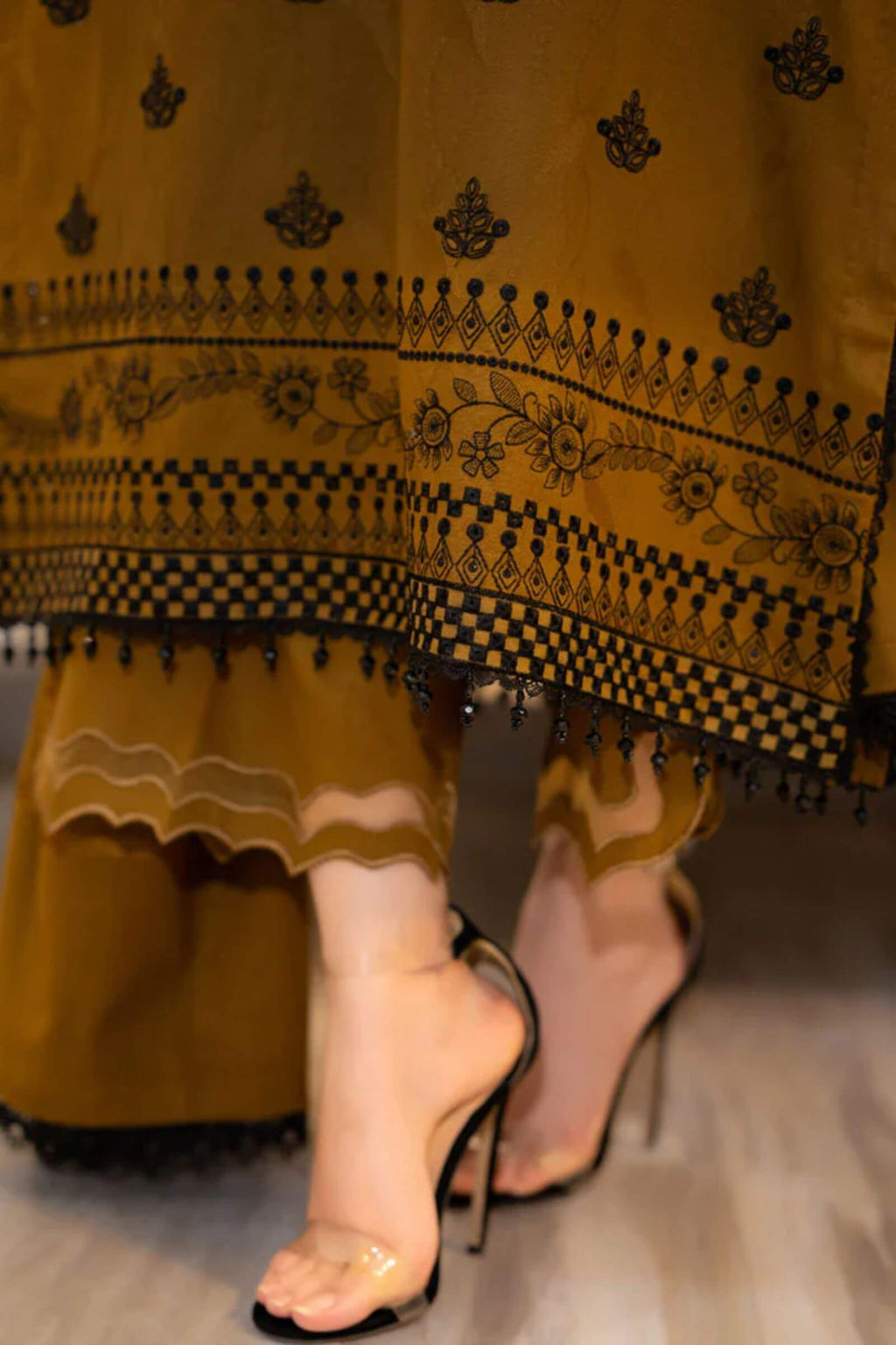 DHANAK EMBROIDERY 3 PC