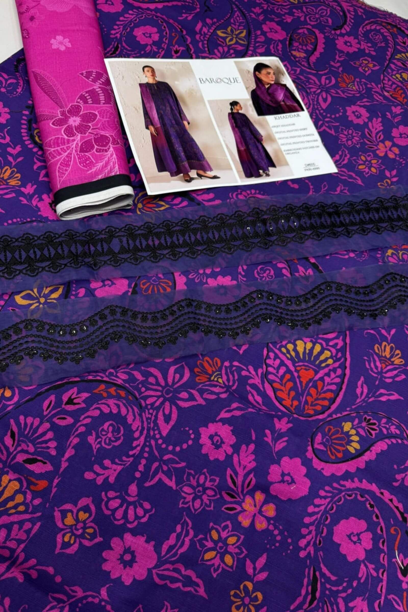 KHADDER WITH PATCHES