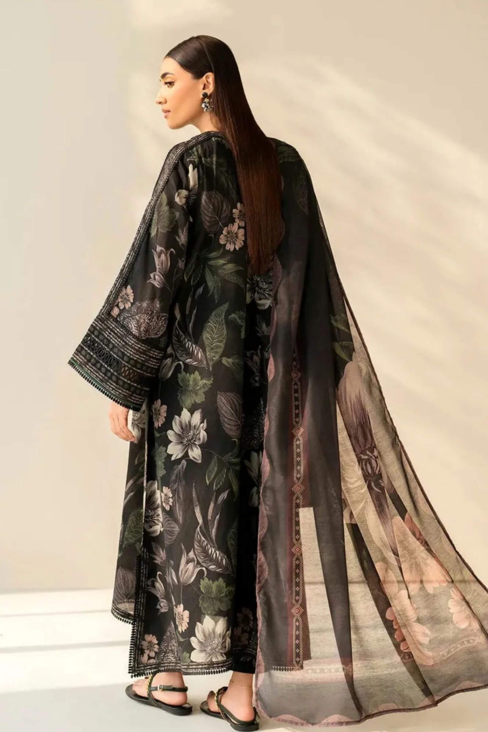 KHADDER WITH PATCHES 3Pc