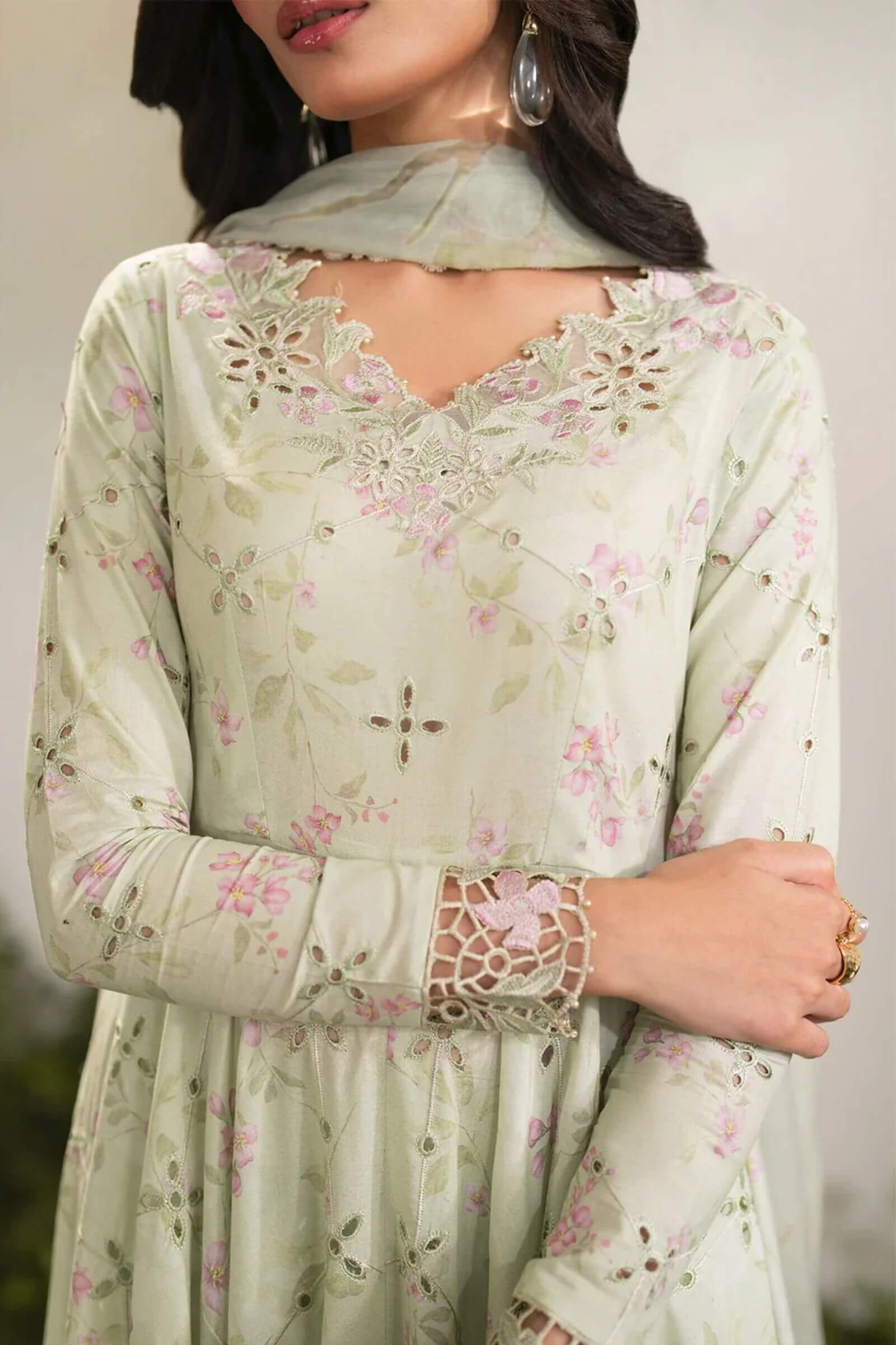 KHADDER WITH PATCHES 3Pc