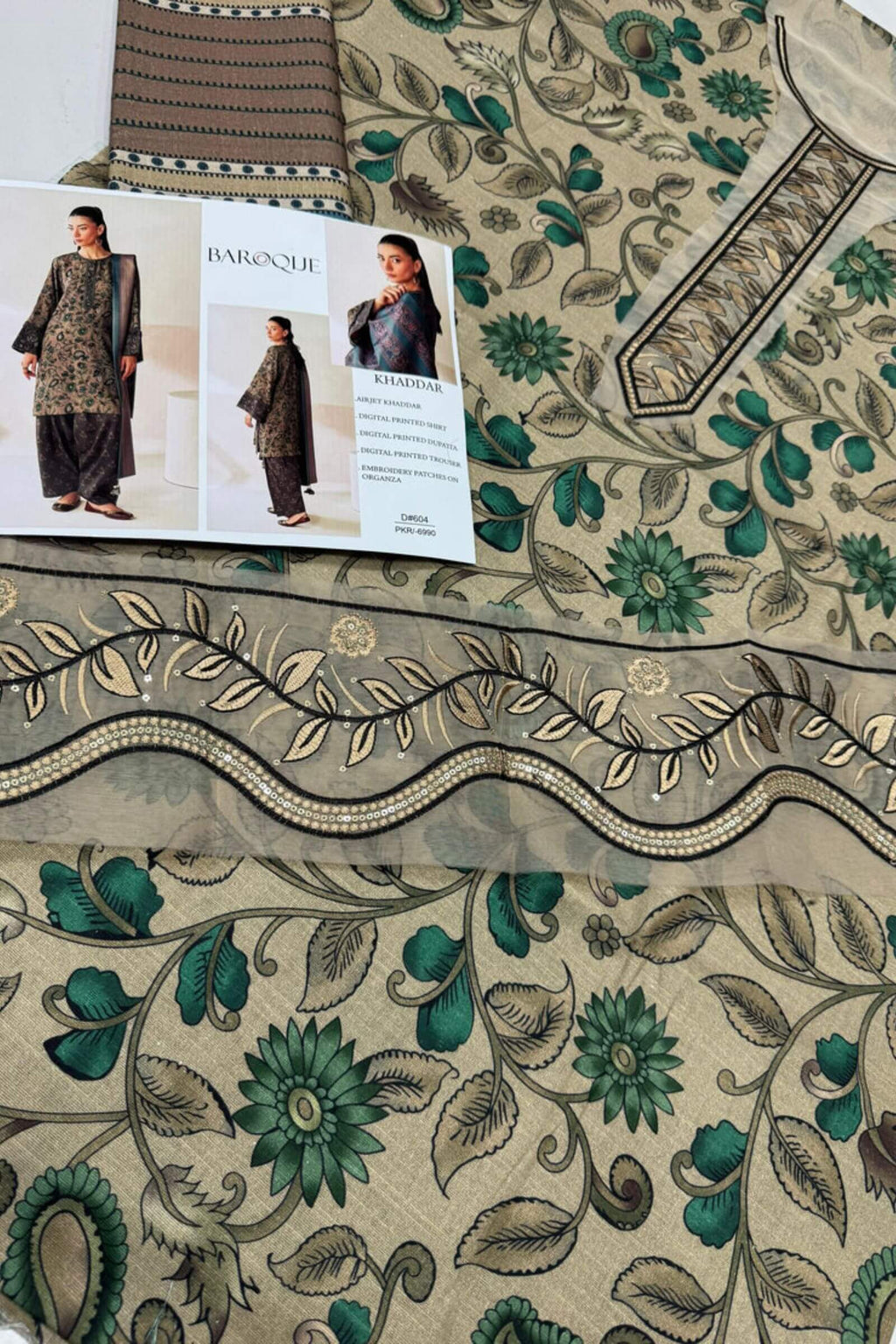 KHADDER WITH PATCHES