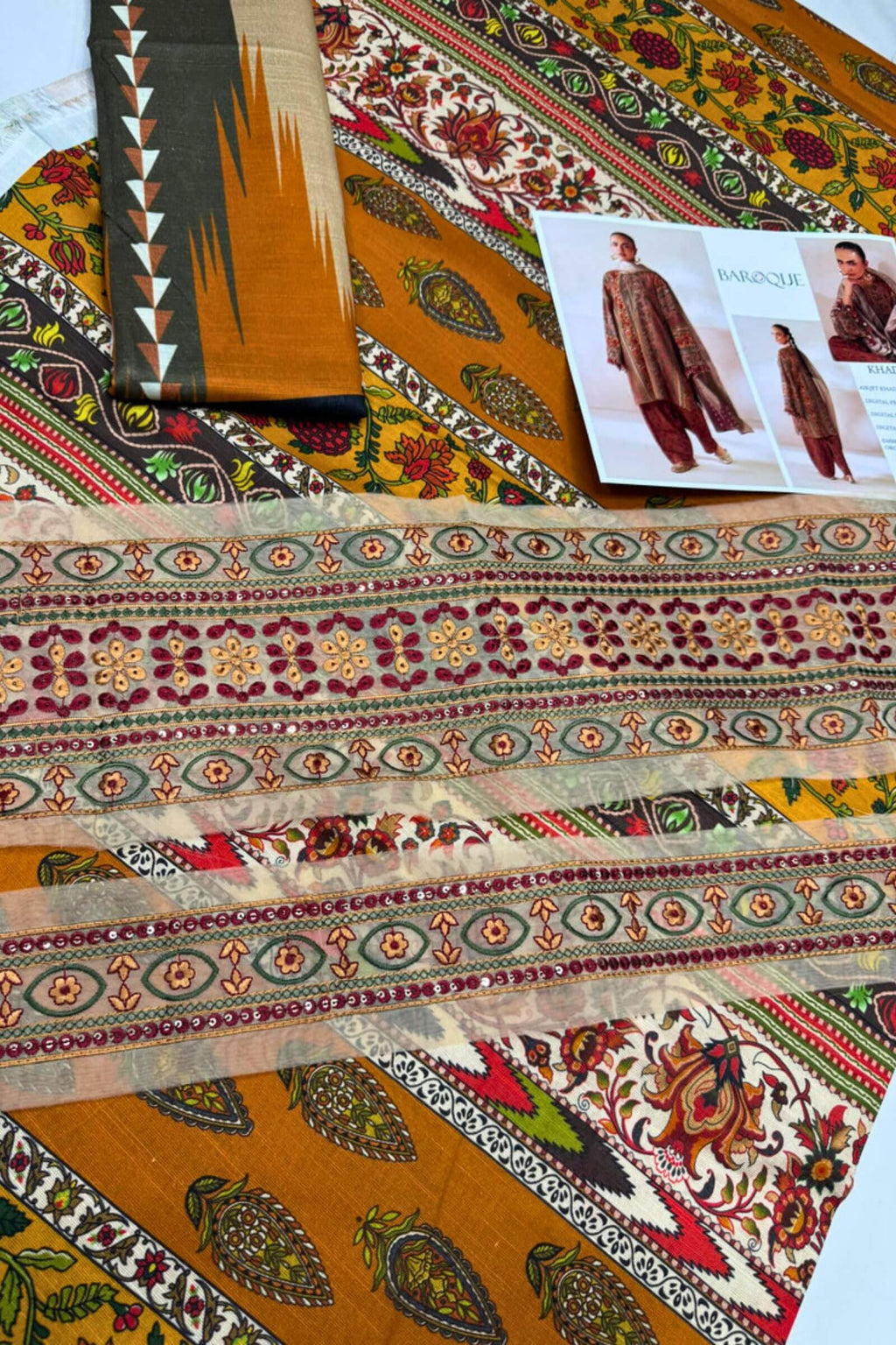 KHADDER WITH PATCHES