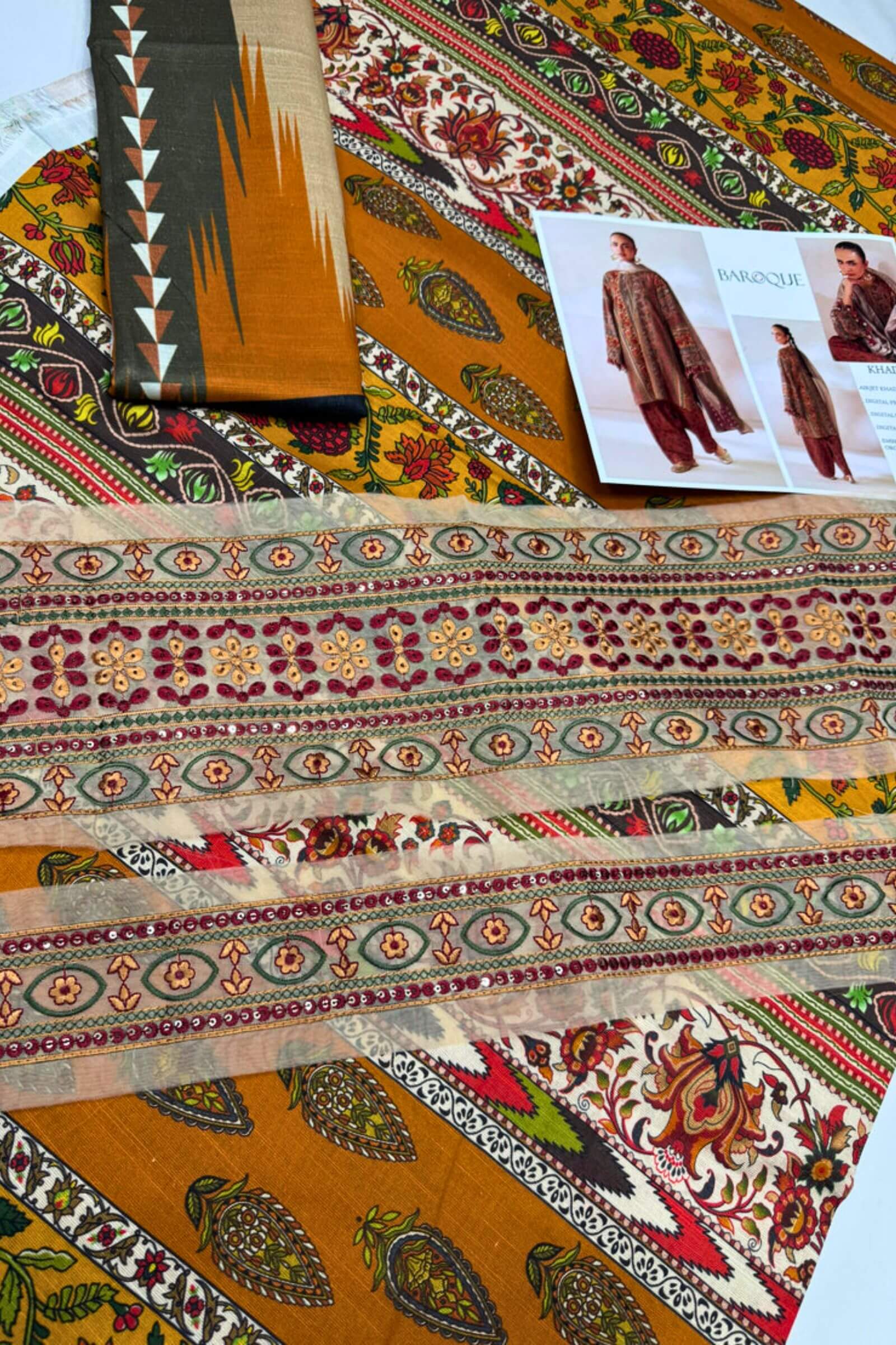 KHADDER WITH PATCHES