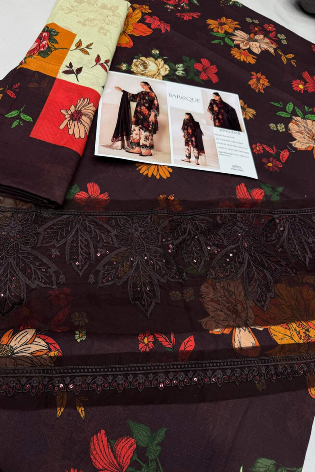 KHADDER WITH PATCHES